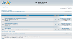 Desktop Screenshot of forums.starletcentral.co.nz